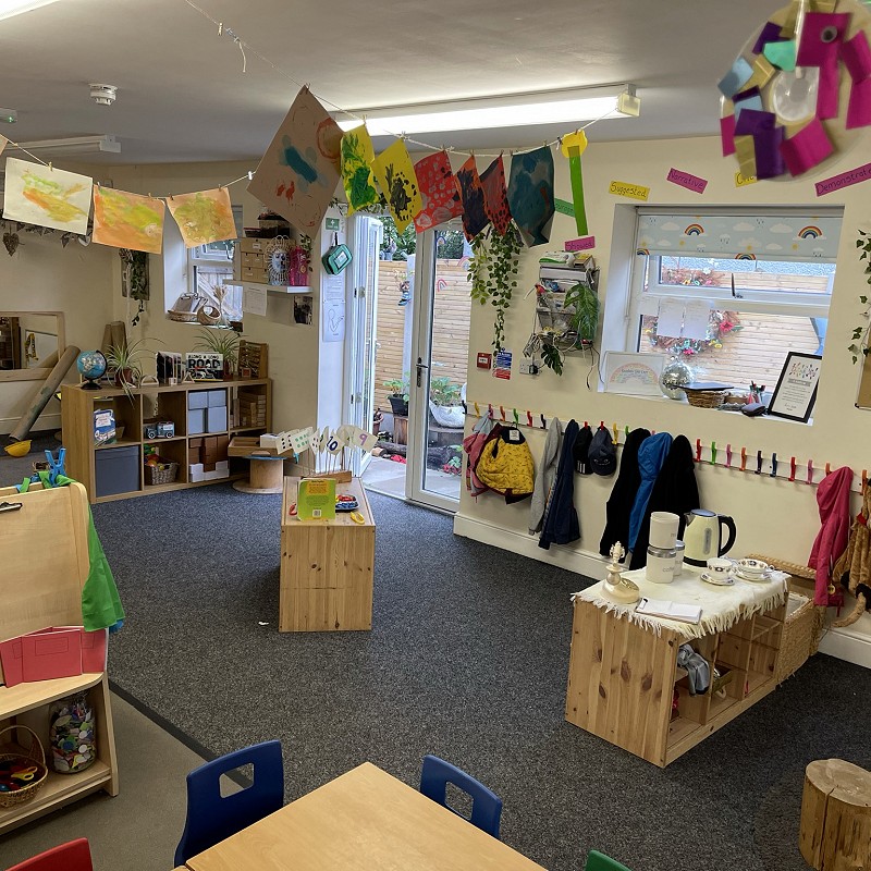 A child’s play room at in the nursery